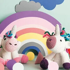 X-Einhorn häkeln