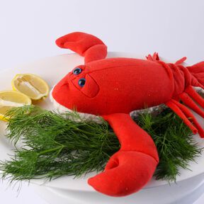 Schmuse-Hummer "Lola the Lobster" / Schnittmuster 