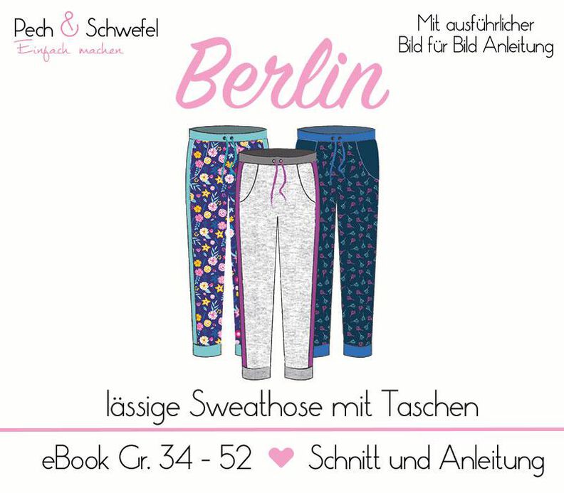 Ebook Sweathose "Berlin" Damen image number 1