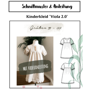 Kinderkleid "Viola 2.0" Digitales Schnittmuster