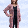 Anna - Basic Cardigan Strickjacke mit Bündchen - 34 bis 50  thumbnail number 7