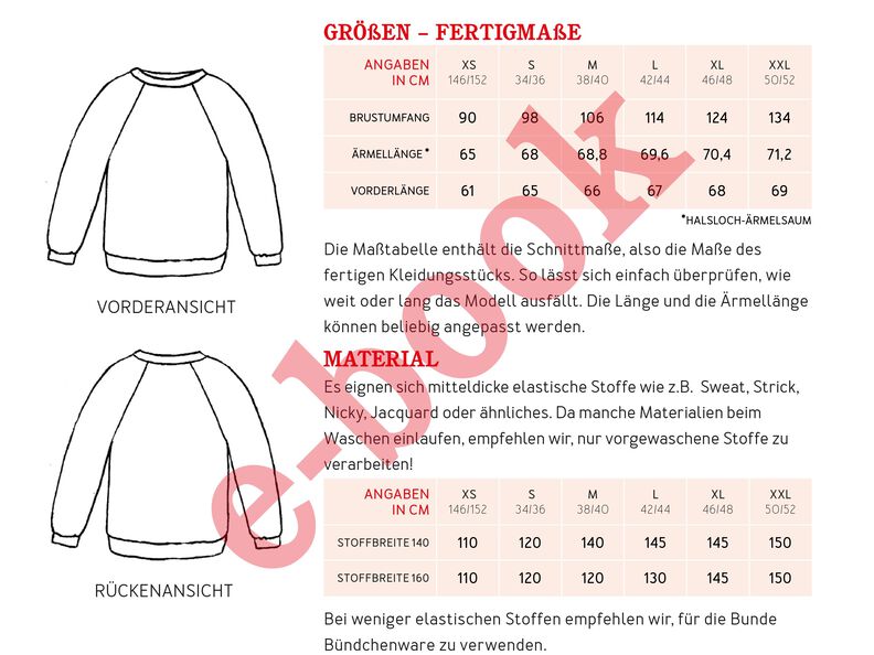 FRAU SVENJA - Pullover mit Raglanärmeln  XS-XXL image number 4