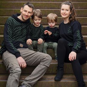 lovely family oversized hoodie Kinder & Damen & Herren
