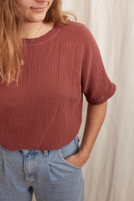 Clove Oversize Shirt / Bluse / Crop Shirt / Kleid  image number 5