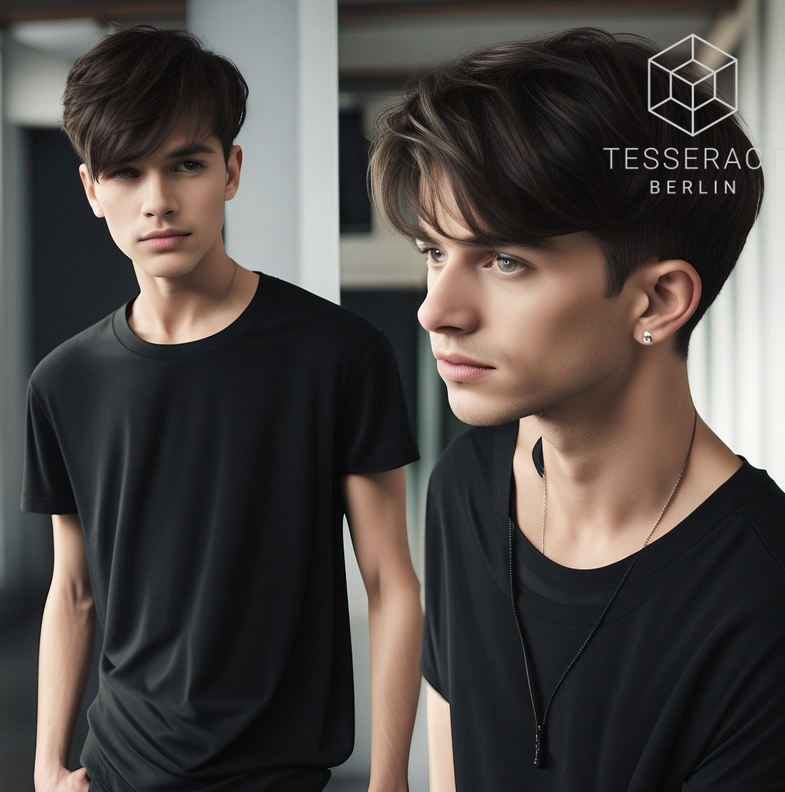 Shirt Basic T-Shirt für Herren Männer Jungen Teens image number 6