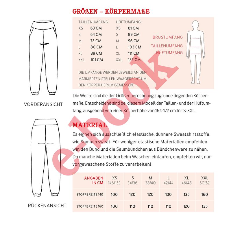 FRAU NELLI - Jogginghose mit breitem Bund XS-XXL image number 7