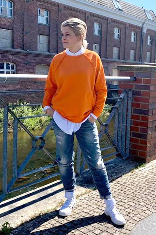 Oversize Sweater (34-60) PAPAYA Raglan Damen Schnittmuster image number 2