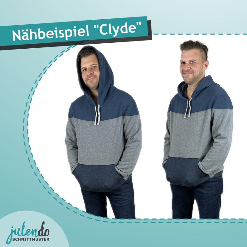 Schnittmuster + Anleitung Männer Hoodie/Zipjacke Gr. 44 - 60 image number 6