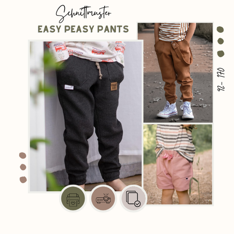 EASY PEASY PANTS 92-170 image number 1