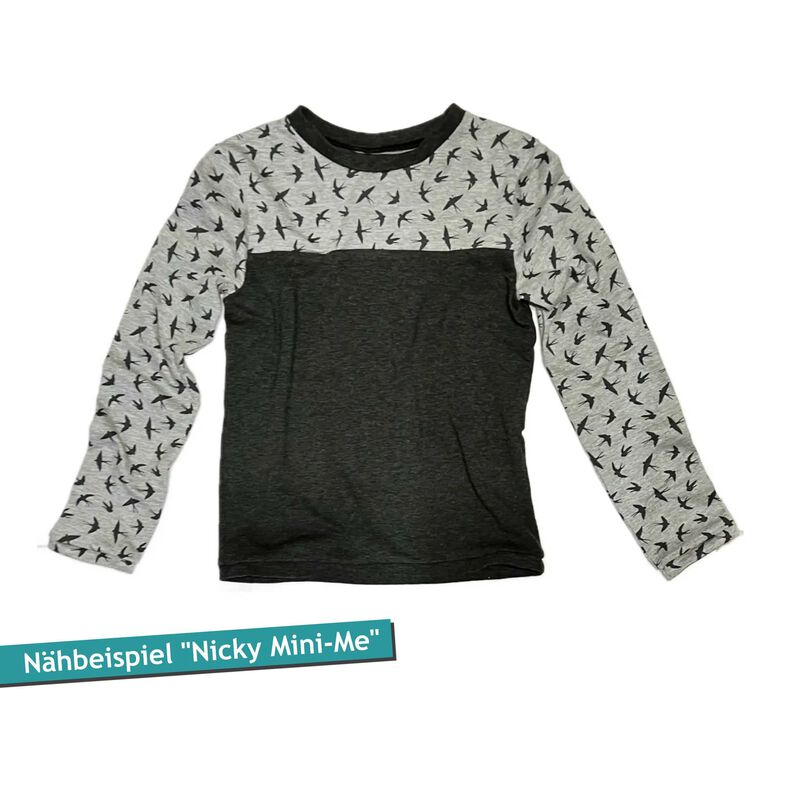 Schnittmuster + Anleitung Kinder T-Shirt Gr. 92/98-164/170 image number 3