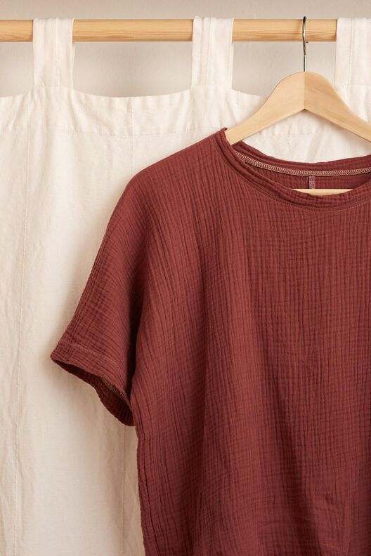 Clove Oversize Shirt / Bluse / Crop Shirt / Kleid  image number 3