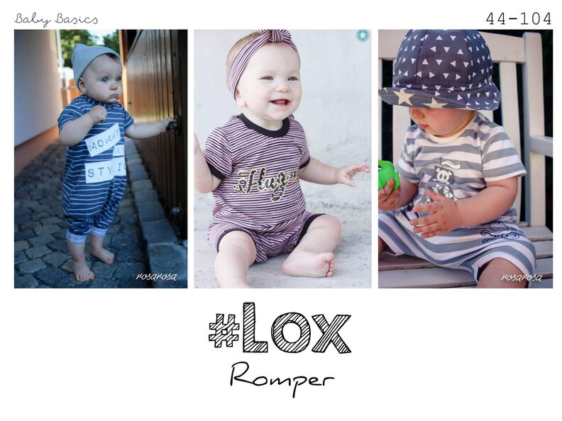 Lox ♥ Baby Basics Einteiler Gr. 44 bis 104 image number 3