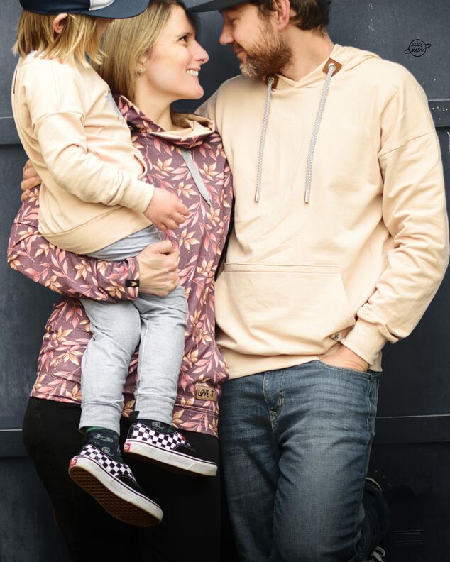 lovely family oversized hoodie Kinder & Damen & Herren image number 7