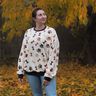 XXL Oversized Shirt nähen Damen Winter warm Pullover thumbnail number 4