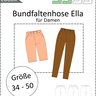 Ella - kurze und lange Bundfaltenhose für Damen thumbnail number 4