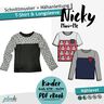 Schnittmuster + Anleitung Kinder T-Shirt Gr. 92/98-164/170 thumbnail number 1