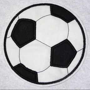 Stickdatei - Fußball für Stoffapplikationen Fussball 