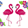 Flamingo Taschenmotiv + Kissen ITH thumbnail number 3