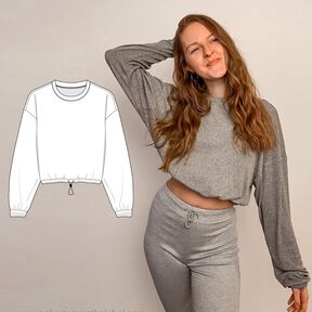 Loungewear Set: Sweater und Shorts - 34-46