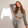 Loungewear Set: Sweater und Shorts - 34-46 thumbnail number 2