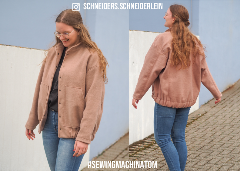 oversize Jacke Tom / PDF Schnittmuster image number 2