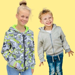 Kinder Sweatjacke JAGA ♥ Gr. 110-164