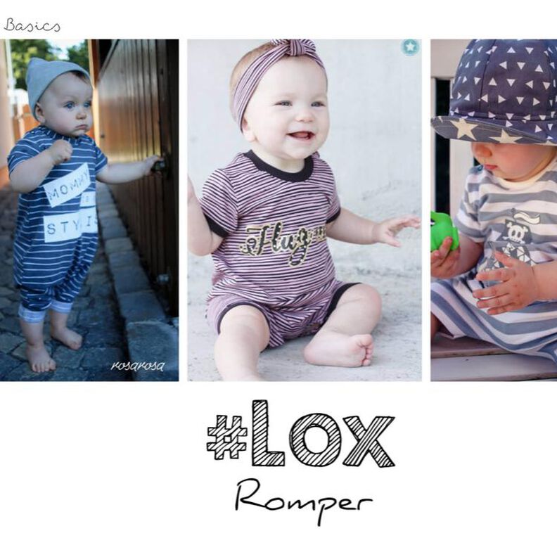 Lox ♥ Baby Basics Einteiler Gr. 44 bis 104 image number 1