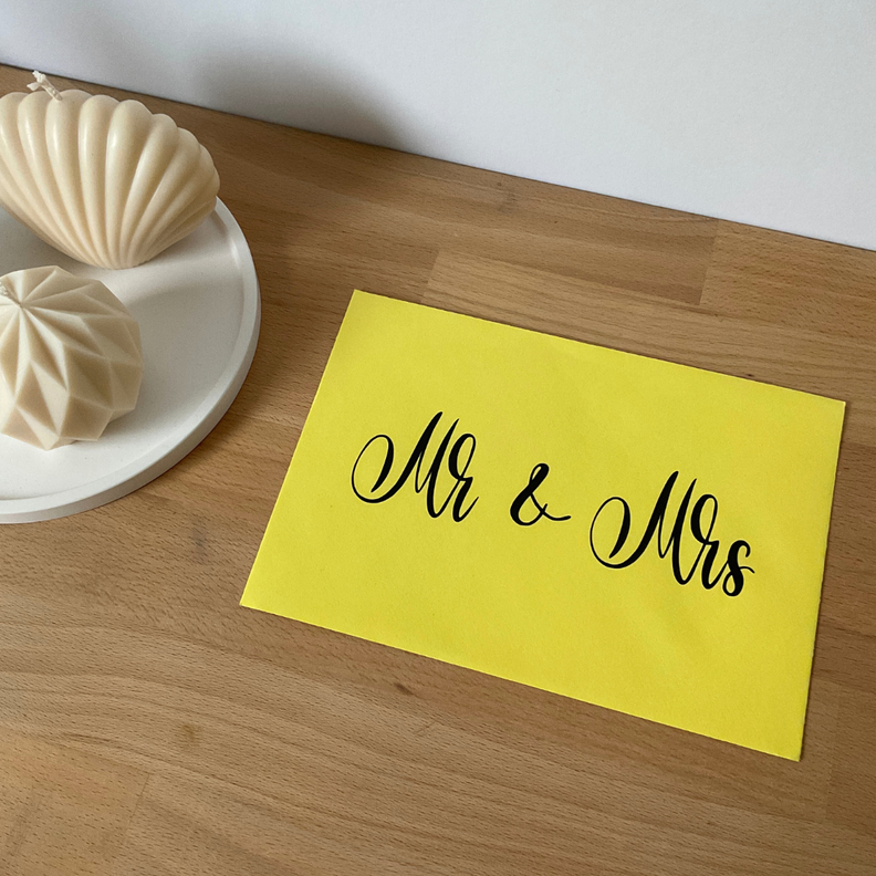 Hochzeit Schriftzug Mr & Mrs Plotterdatei | DIY Hunger image number 4