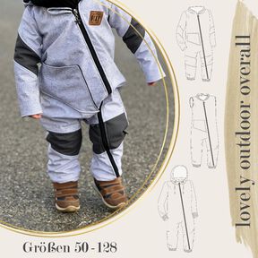 lovely outdoor overall 50-128 Softshellanzug Walkoverall