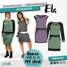 Nähanleitung + Schnittmuster Jerseykleid “Ela”, Gr. 32 – 54 thumbnail number 1