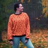 XXL Oversized Shirt nähen Damen Winter warm Pullover thumbnail number 3