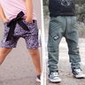 lovely baggy pants 50-164 Kombi Hose Shorts Biesen Schleife thumbnail number 1