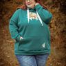 lovely lady oversized hoodie 34-56 Damenpulli Sweater Crop thumbnail number 6