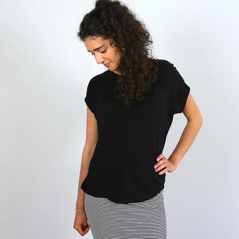 FRAU ILVIE - kurze Bluse mit Rückenschlitz  XS-XL image number 8