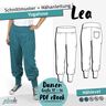 Nähanleitung + Schnittmuster Yogahose Lea Gr. 32 – 54 thumbnail number 1