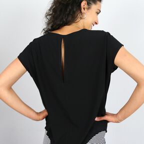 FRAU ILVIE - kurze Bluse mit Rückenschlitz  XS-XL