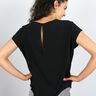 FRAU ILVIE - kurze Bluse mit Rückenschlitz  XS-XL thumbnail number 2