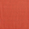 Baumwollpopeline Mini Polka Dots – terracotta/weiss,  thumbnail number 1