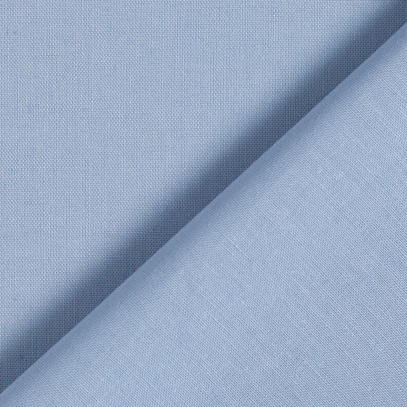 Baumwollstoff Cretonne Uni – helljeansblau,  image number 3