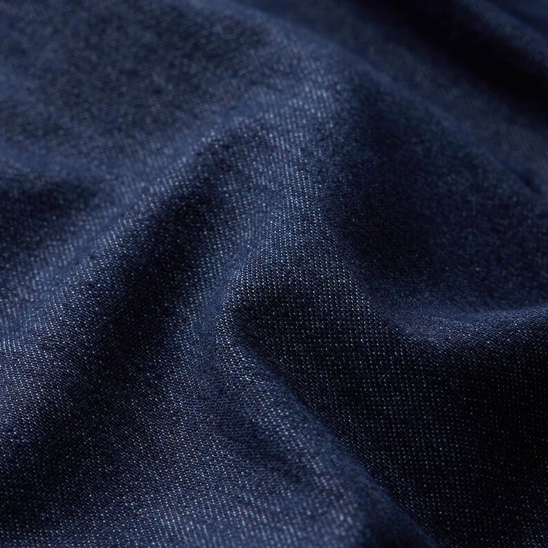 Leichter Stretch-Denim recycelt – marineblau,  image number 3