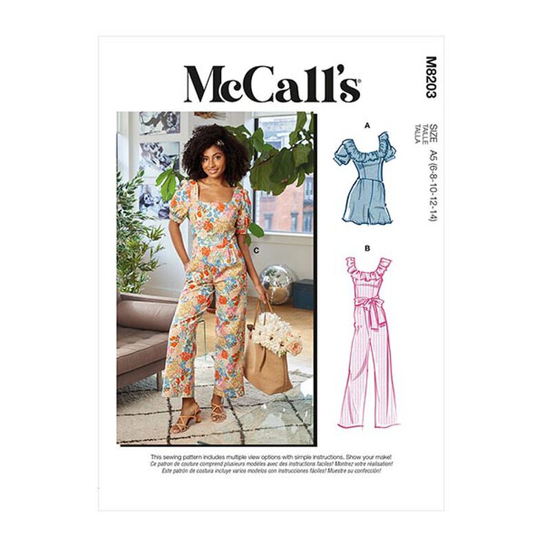 Jumpsuit | McCalls 8203 | 42-50,  image number 1