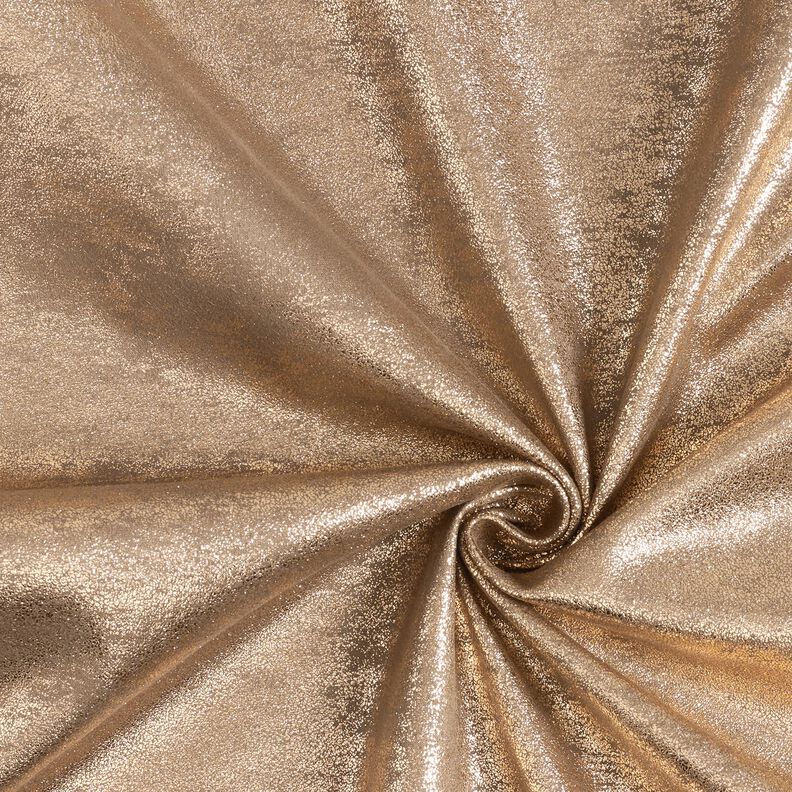 Stretchvelours Metallic – bronze,  image number 1