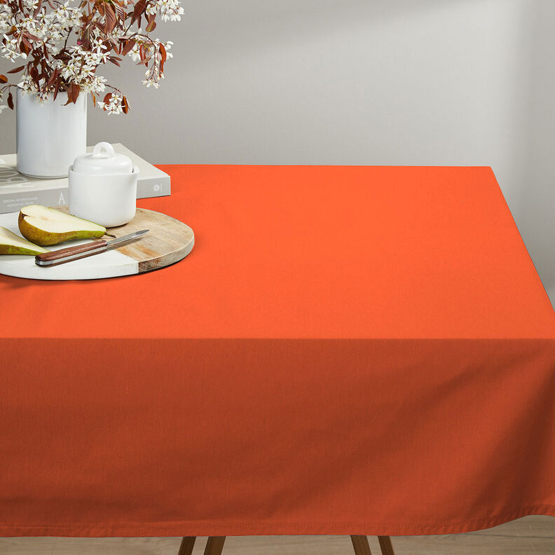 Baumwollstoff Cretonne Uni – orange,  image number 5