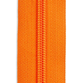Endlosreißverschluss [5 mm] Kunststoff – orange, 
