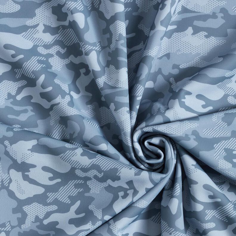 Sport- und Funktionsjersey Camouflage – blaugrau,  image number 3