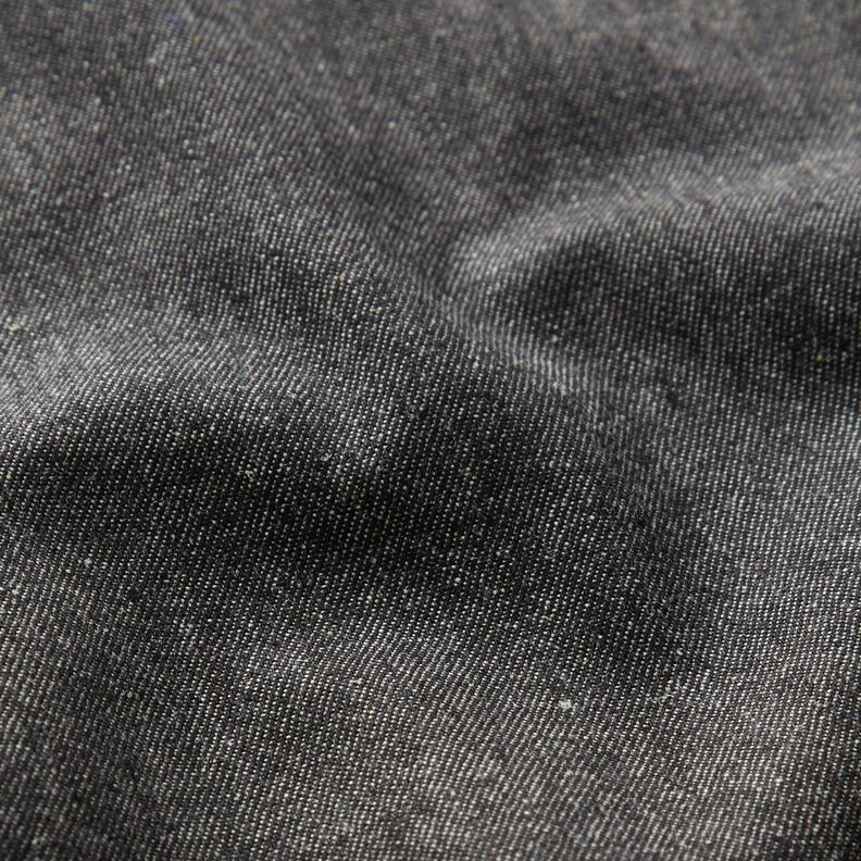 Baumwoll-Denim medium – schwarz,  image number 2