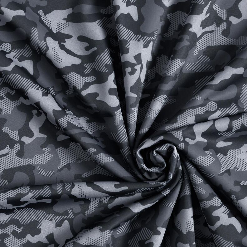 Sport- und Funktionsjersey Camouflage – anthrazit,  image number 3