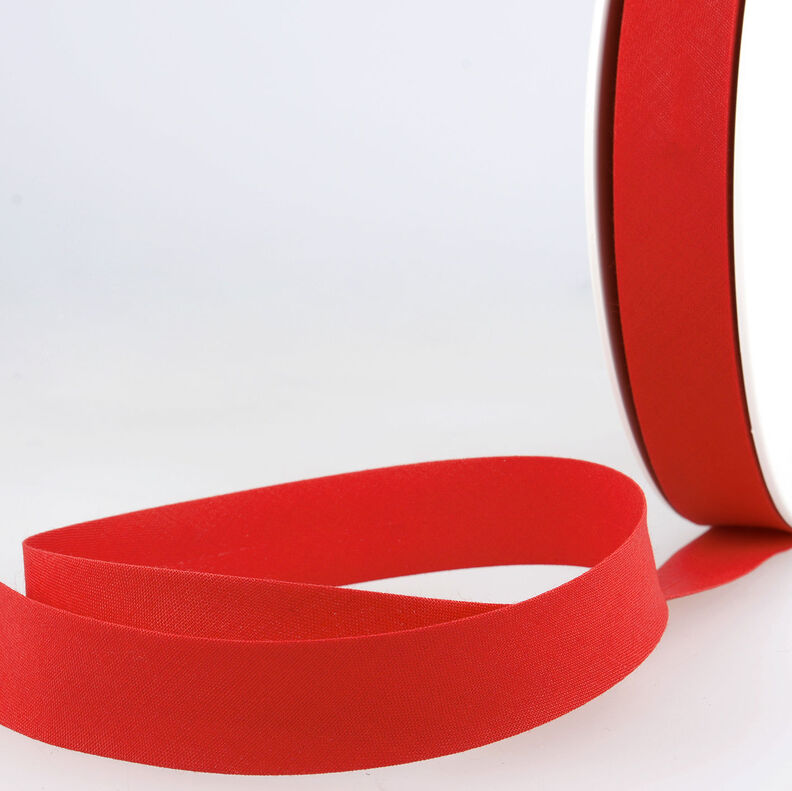 Schrägband Polycotton [20 mm] – rot,  image number 1