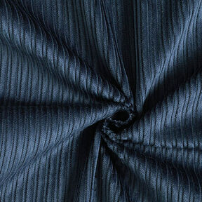 Fancy Cord breit und schmal – marineblau, 