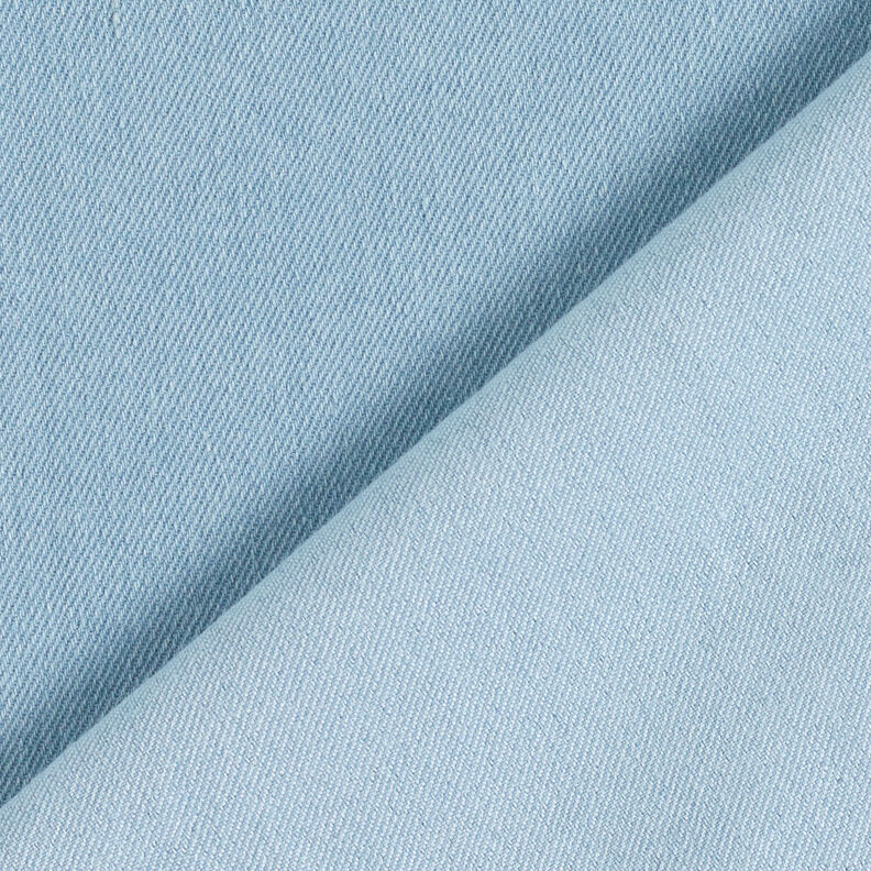 Baumwoll-Denim Stretch medium – hellblau,  image number 3